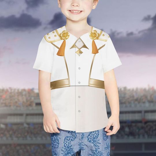 Discover Zoey Kpop Demon Hunters Cosplay Costume, Golden Zoey Baseball Jersey, Kpop Huntrix Cosplay Shirt, Huntrix Kpop Outfit, Halloween Gifts