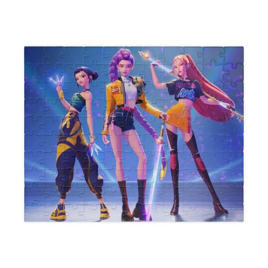 K-Pop Demon Hunters Jigsaw Puzzle