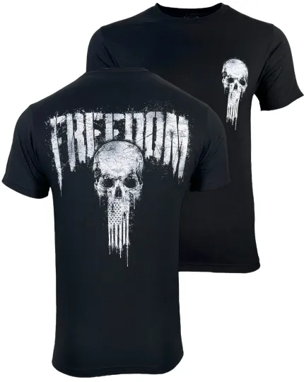 Howitzer Style Men's T-Shirt Skull Military Grunt