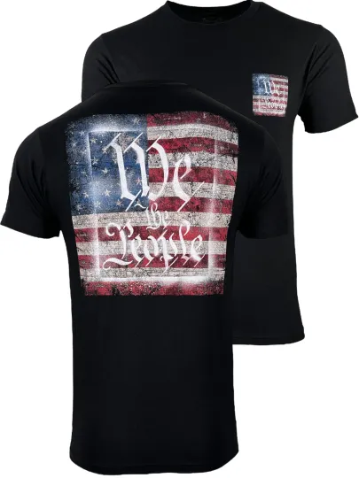 Discover Howitzer Style Men's T-Shirt WE FLAG Military Grunt MFG