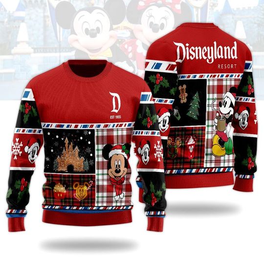 MK Mouse Ugly Christmas Sweater, Cute Mouse Shirt, Til The Season Sweatshirt, Merry Christmas Gift