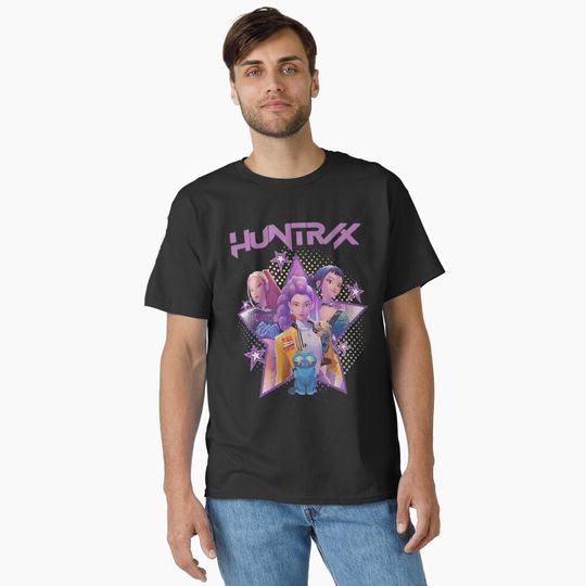 Huntrix Kpop Demon Hunter Girl Group Classic T-Shirt