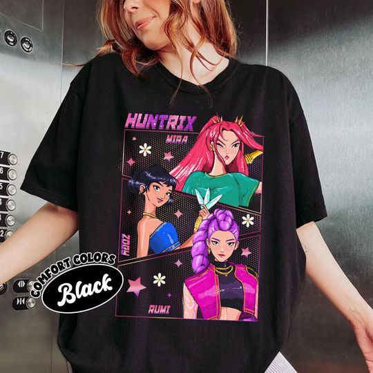 Kpop Demon Hunters Shirt, Kpop Huntrix PIN, Jinu Manga