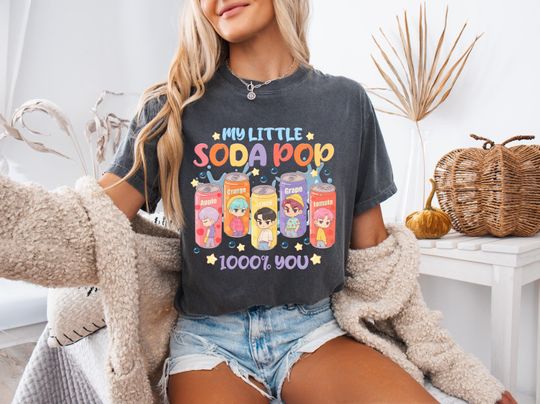 Saja Boys Soda Pop Shirt, Soda Pop Kids Shirt, Kpop Demon Boy Band Tee