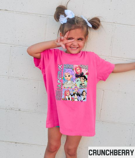 Huntrix Demon Hunters Shirt, First Day of Kindergarten Shirt