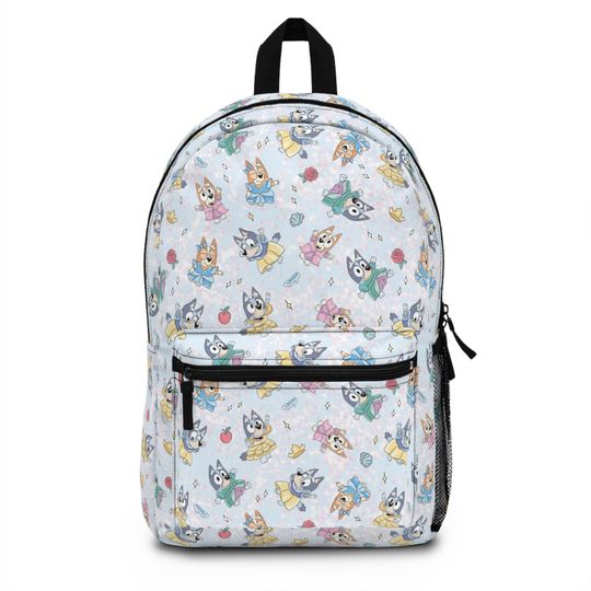 BlueyDad Princess Backpack, Kids Travel Backpack, Toddler Knapsack