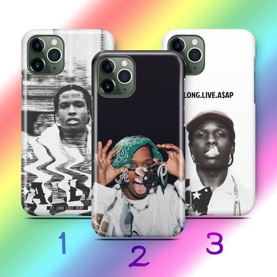 Discover ASAP Rocky 6 Phone Case For Apple iPhone 11 12 13 14 15 16 e 17 Air PRO Plus Mini Maxs Rap Music Singer American Rapper Hip Hop Rnb Star
