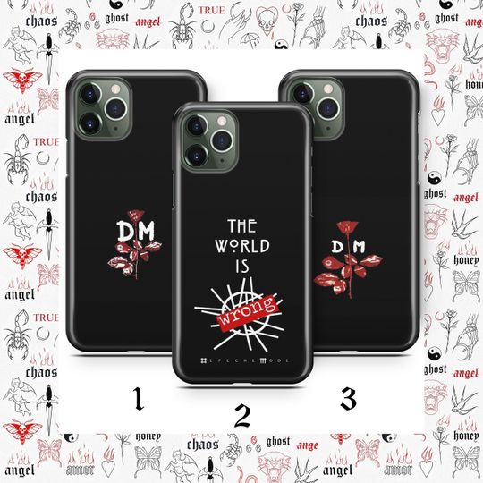 Discover Depeche Mode 4 Phone Case For Apple iPhone 11 12 13 14 15 16 e 17 Air PRO Plus Mini Max English Electronic Music Band UK Personal Jesus