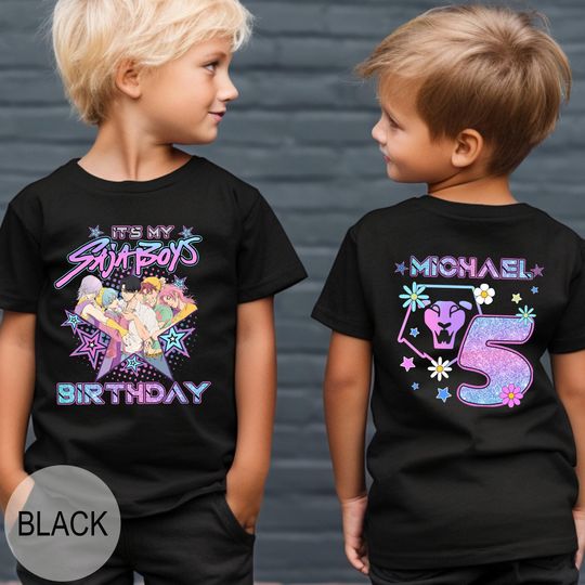 Discover Custom It's My Saja Birthday Boy Shirt, Personalized Kpop Saja Boys Birthday Tee, Gift for Saja Boys fan, Baby Romance Jinu Abby Mystery Tee