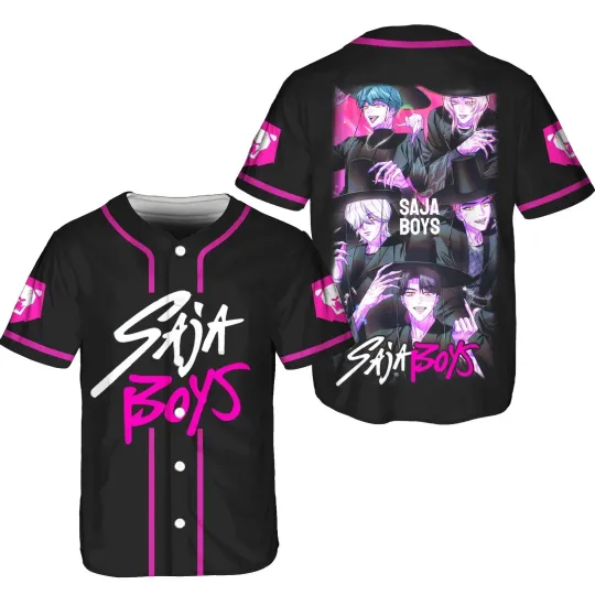 Discover Saja Boys Kpop Demon Hunter Baseball Jersey