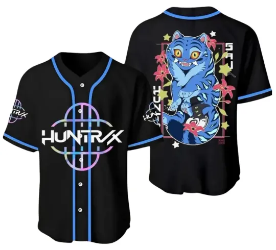 Demon Hunter Tiger Baseball Jersey