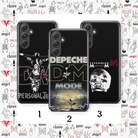 Discover Depeche Mode 5 Phone Case Cover For Samsung A13 A14 A15 A16 A25 A26 A33 A34 A35 A36 A53 A54 A55 A56 A72 A73 + More Models English Music Band