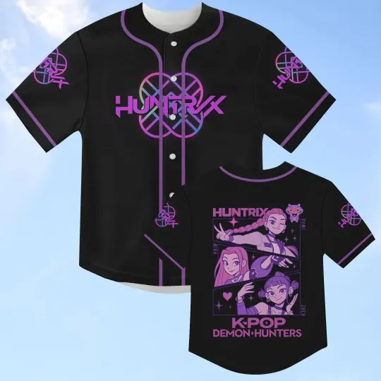 Huntrix Baseball Jersey, Kpop Demon Hunter Outfit
