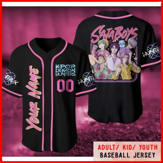 Kpop Demon Hunter Saja Boys Jersey, Kpop Saja Boys Fan Gift, Demon Hunters Fans