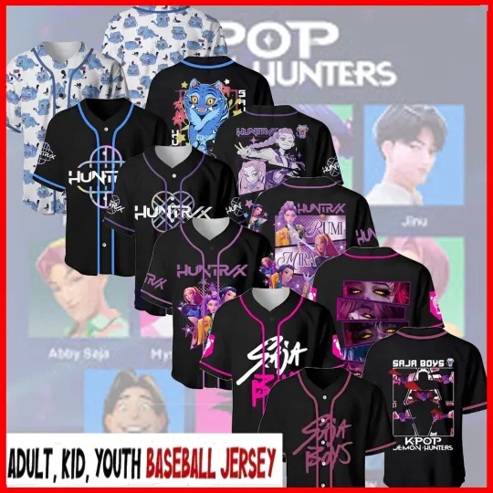 Discover Kpop Demon Hunter Saja Boys Jersey, Kpop Saja Boys Fan Gift, Demon Hunters Fans
