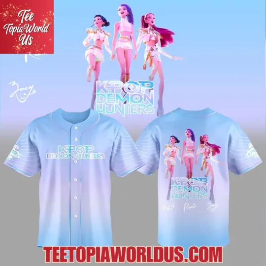 Discover KPop Demon Hunters HUNTR 2025 Jersey