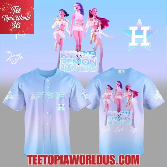 Astros x KPop Demon Hunters HUNTR 2025 Jersey