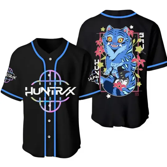 Discover Tiger Baseball Jersey Kpop Demon Hunter cartoon All sizes S to 6Xl XB698