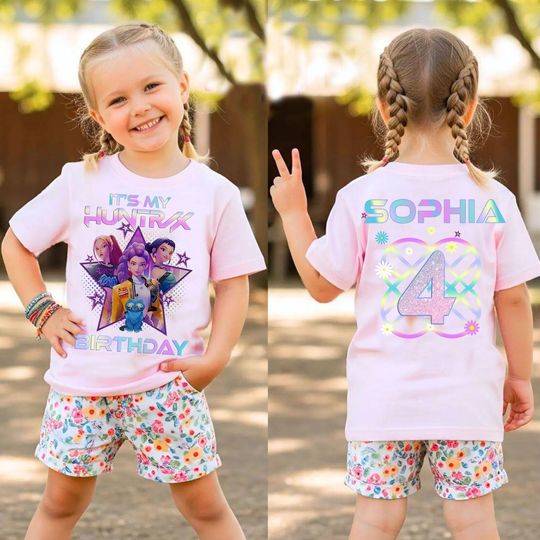Discover Custom Huntr. Birthday Girl Shirt Custom It's My Huntri. Birthday Shirt Personalized Birthday Tee Gift for Huntri. Fan