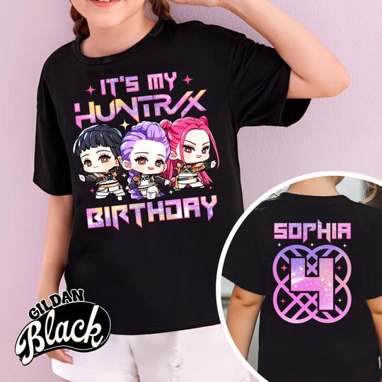 The Life of Demon Hunters Comfort Colors T-Shirt, Kpop Huntrix PIN, Demon Hunter Merch, First Day of School Shirt, Halloween Youth Shirt