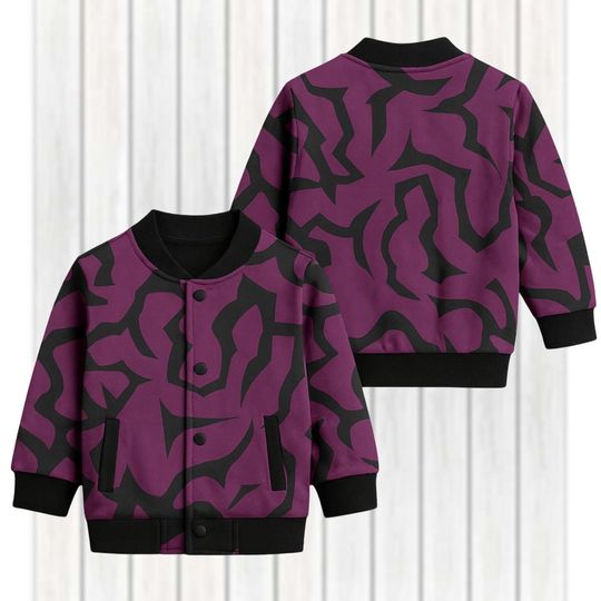 Discover Abby Saja Boys Baseball Jacket, Kpop Demon Hunters Fans Jacket, Abby Saja Youth Varsity Jacket, Anime Kpop Costume, Halloween Gifts