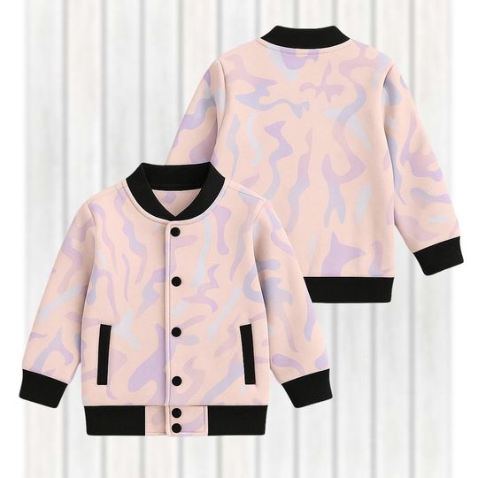 Rumi Demon Hunter Jacket, Kpop Demon Hunters Women Jacket, Rumi Huntrix Youth Baseball Jacket, Anime Kpop Costume, Halloween Gifts