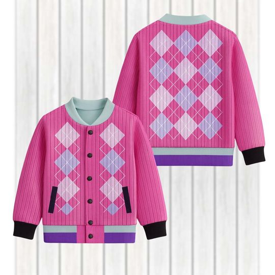 Baby Saja Boys Baseball Jacket, Kpop Demon Hunters Fans Jacket, Baby Saja Youth Varsity Jacket, Anime Kpop Costume, Halloween Gift