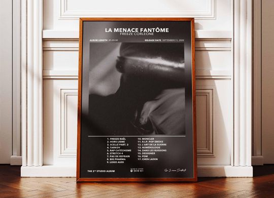 Album Poster LMF Freeze Corleone | Poster Freeze Corleone Album | Rapper Poster | Album Wall Art Poster | Music Album Poster | Poster Rap