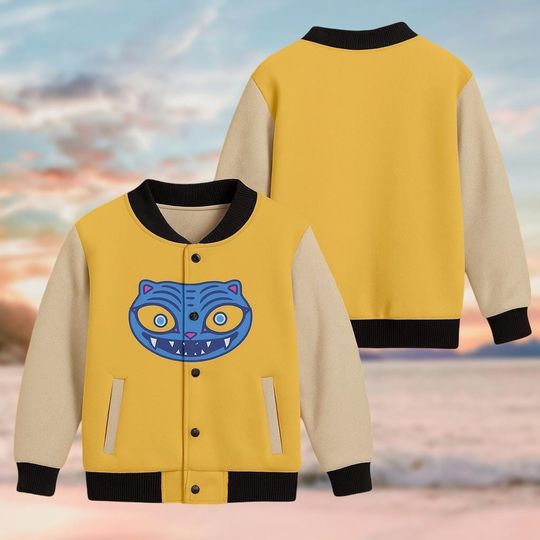 Yellow Zoey Kpop Demon Hunters Kids Jacket, Demon Hunters Baseball Jacket, Zoey Huntrix Adult Jacket, Saja Boys Cosplay, Derpy Tiger Gi