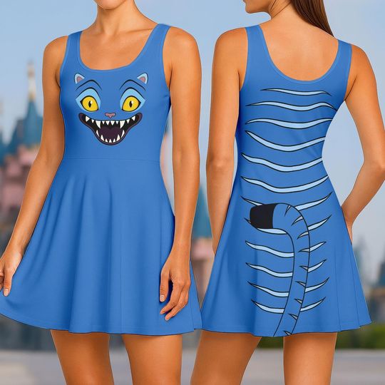 Derpy Tiger Costume Skater Dress, Kpop Demon Hunters Dress, Boy Group Kpop Shirt