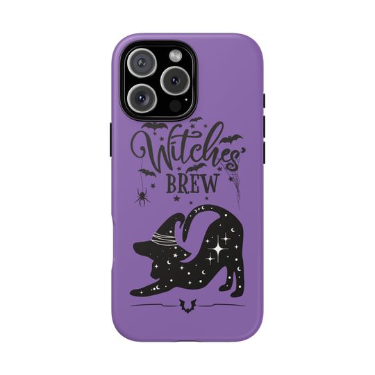 Discover Halloween Spooky Witches Brew Phone Case Tough Case  Halloween Gift Idea Phone Cover Phone Protector Iphone Samsung Google Phone Case