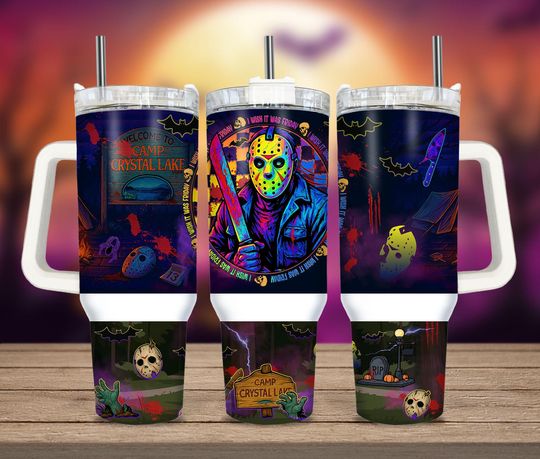 Discover 2025 Horror Characters 40oz, Horror Killers 2025 40oz Tumbler, Horror Movies 2025 40oz Tumbler