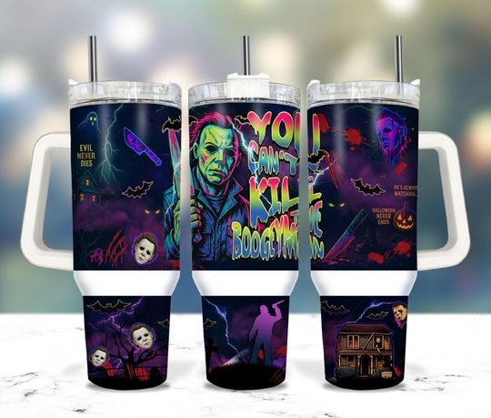 Discover Horror Killers 2025 40oz Tumbler, 2025 Horror Characters 40oz , Horror Movies 2025 40oz Tumbler