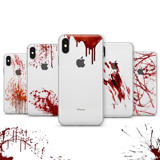 Bloody Vampire Phone Case: Scratch-Resistant UV Print
