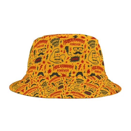 Discover Hulkamania Tribute Hulk Hogan Rip Bucket Hat Wrestling Legend