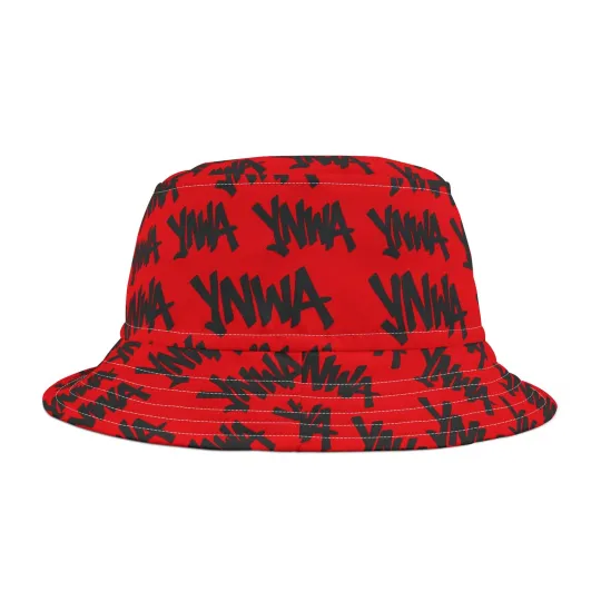 Discover Vibrant Liverpool FC YNWA Slogan Bucket Hat, Unique Streetwear Accessory