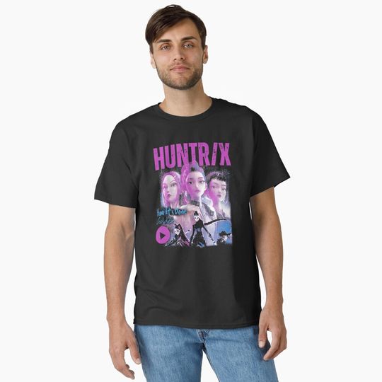 Discover Kpop Demon Hunters Huntrix Vintage T-Shirt