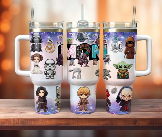 Discover Space Wars 40oz Tumbler, Cartoon Characters 40oz, Cartoon Movies 40oz Tumbler