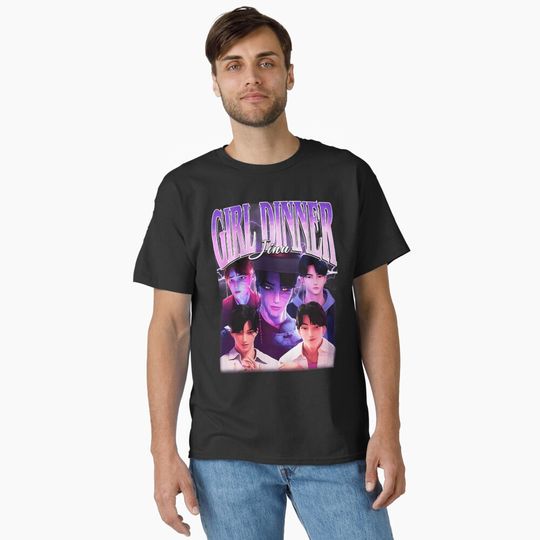 Girl Dinner Jinu Kpop Demon Hunters Villain Classic T-Shirt