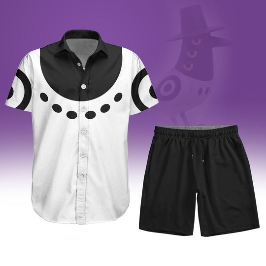 Sussy Kpop Button Shirt, Derpy and Sussie Bird Costume Cosplay, Derpy Tiger Hawaiian Shirt, Kpop Demon Hunter Shorts, Halloween Gift