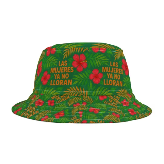 Discover Shakira 2025 Support Las Mujeres Tropical Bucket Hat