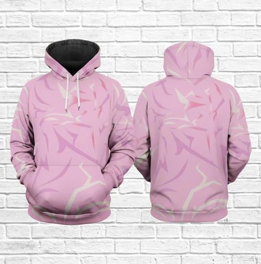 Discover Halloween Rumi Cosplay 3D Hoodie, Kpop Demon Hunter Hoodie, Zoey Mira Costume Hoodie