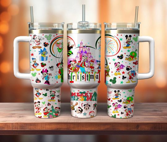 Discover Cartoon Christmas 40oz Tumbler , Cartoon Mouse 40oz, Cartoon Movies 40oz Tumbler