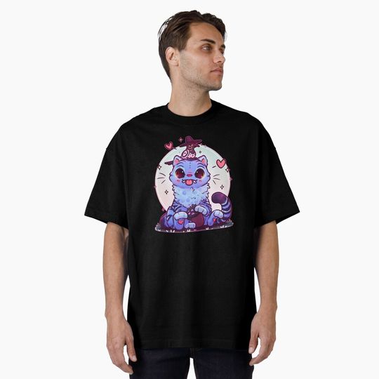 Discover Blue Tiger Kawaii K-Pop Demon Hunters T-Shirt