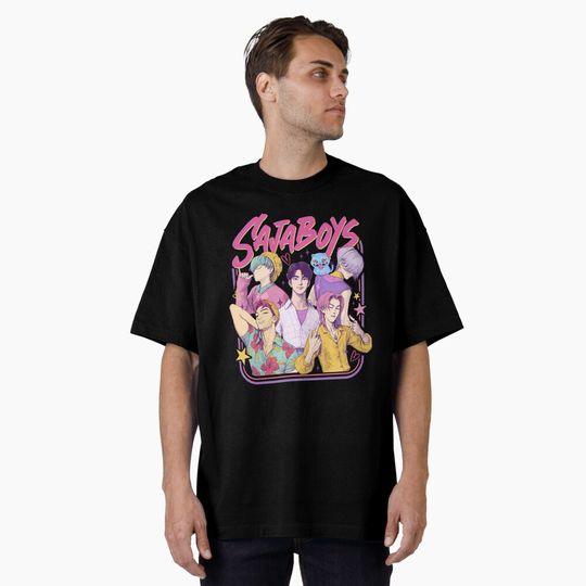 Discover Saja Boys Kpop Demon Hunter Group Huntrx - Huntrix Dark Idol T-Shirt