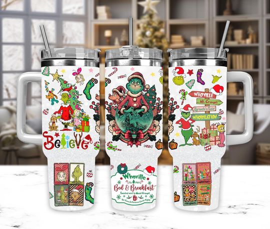 Discover Cartoon Christmas 40oz Tumbler, Cartoon Characters 40oz, Cartoon Movies Christmas 40oz Tumbler