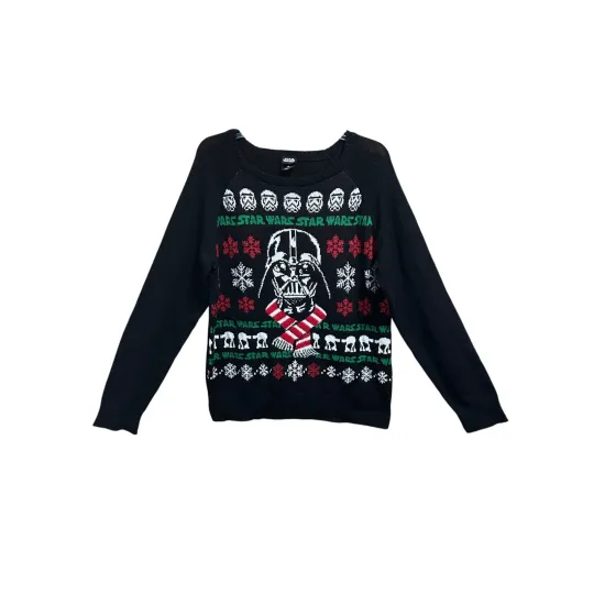 Star Wars Darth Vader Sweater Ugly Christmas Pullover Women’s Size XL