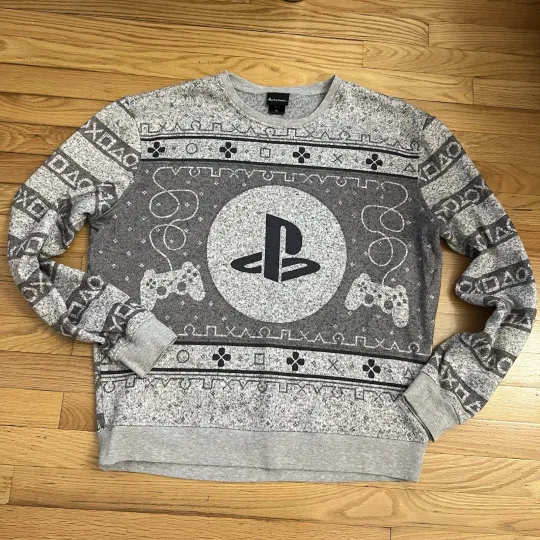 Playstation Ugly Christmas Sweater XL