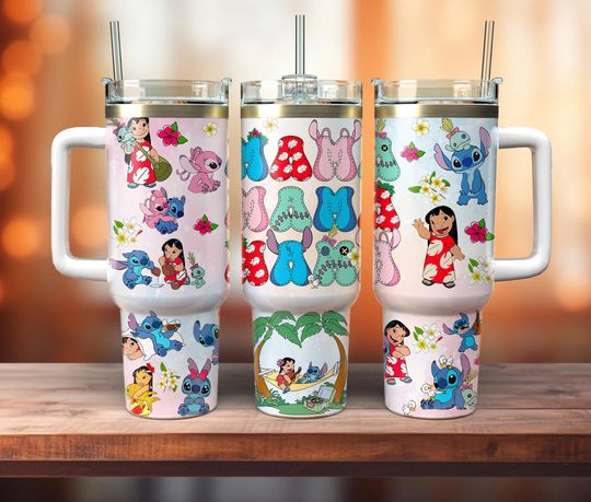 Discover Mama Cartoon 40oz Tumbler, Cartoon Characters 40oz, Cartoon Movies 40oz Tumbler