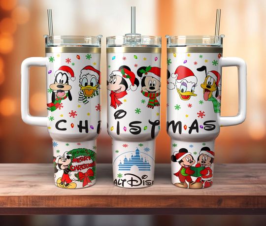 Discover Cartoon Christmas 40oz Tumbler, Cartoon Mouse  40oz, Cartoon Movies Christmas 40oz Tumbler